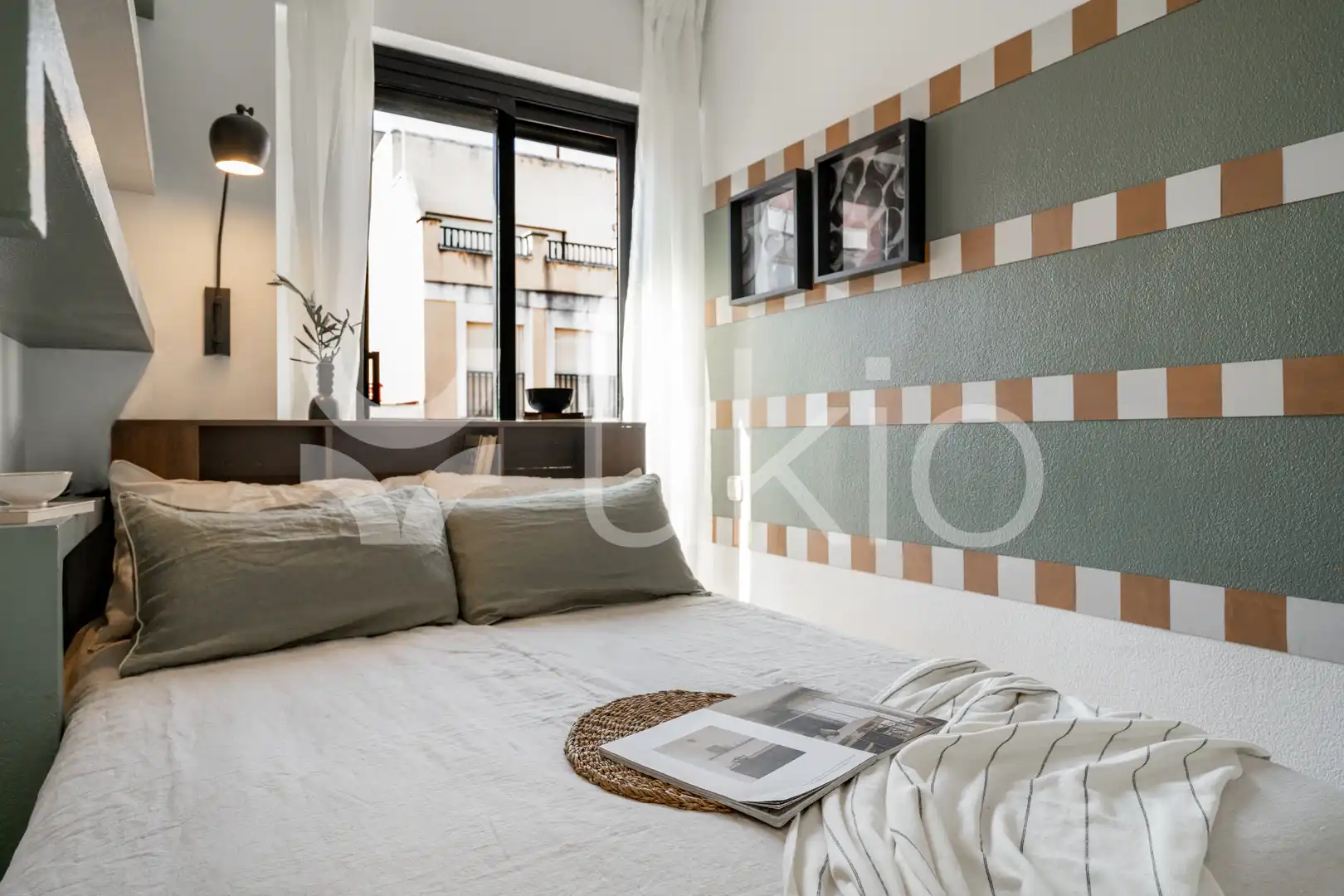Bedroom of Apartments for rent in Madrid  with Air Conditioner, Heating and Furnished