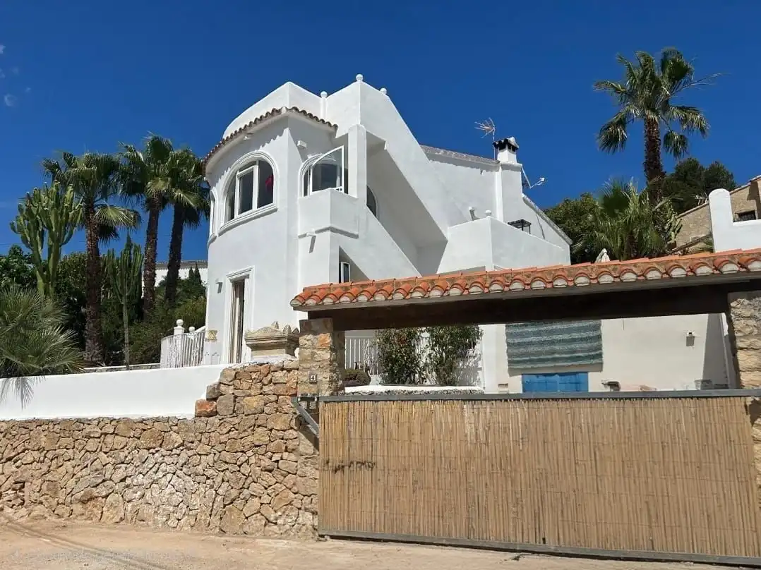 Exterior view of Houses for sale in Dénia  with Air Conditioner, Private garden and Terrace