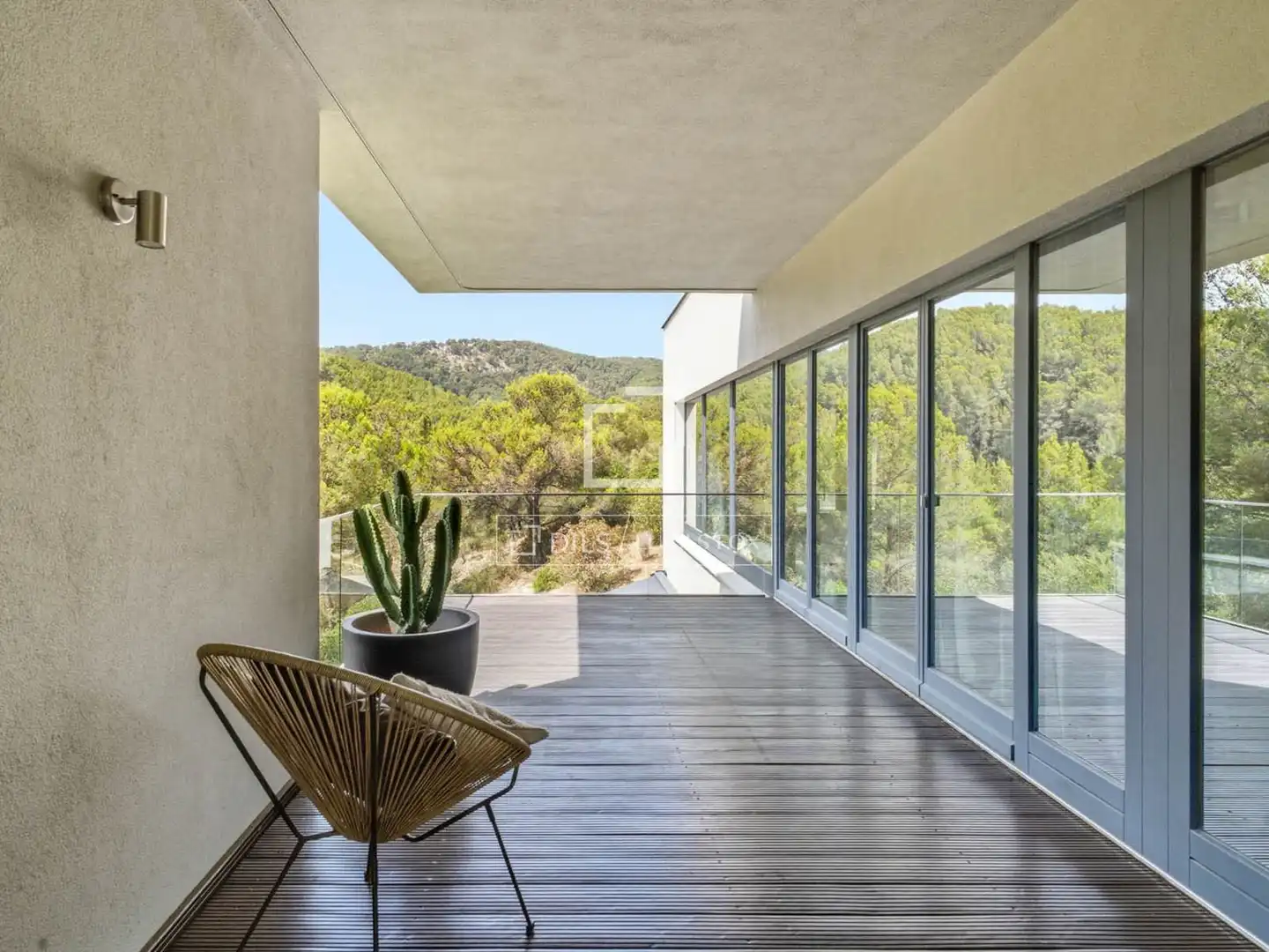 Terrasse von Haus oder Chalet zur Miete in  Palma de Mallorca mit Klimaanlage, Heizung und Privatgarten