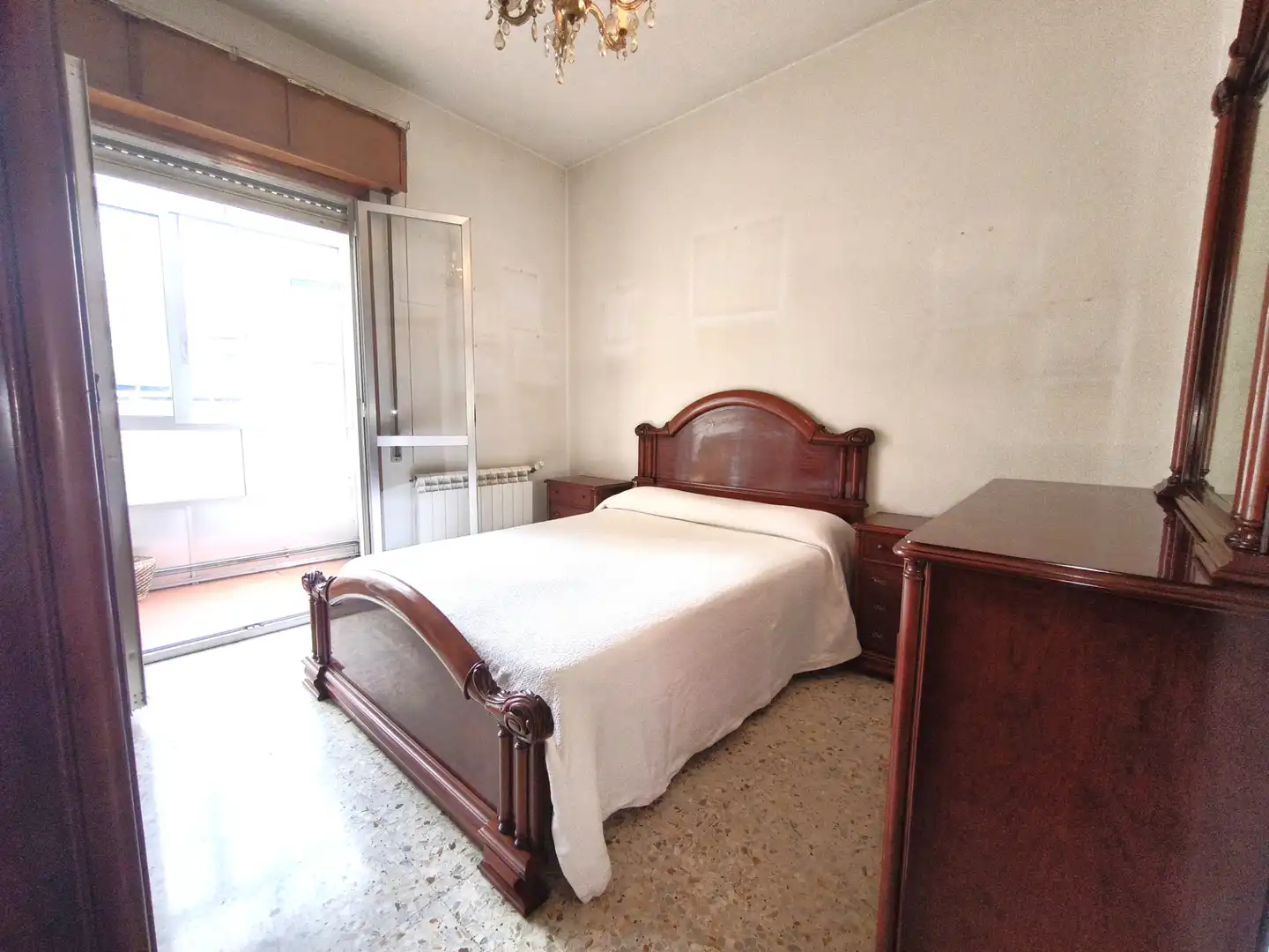 Bedroom of Flat for sale in Ourense Capital   with Heating, Storage room and Furnished
