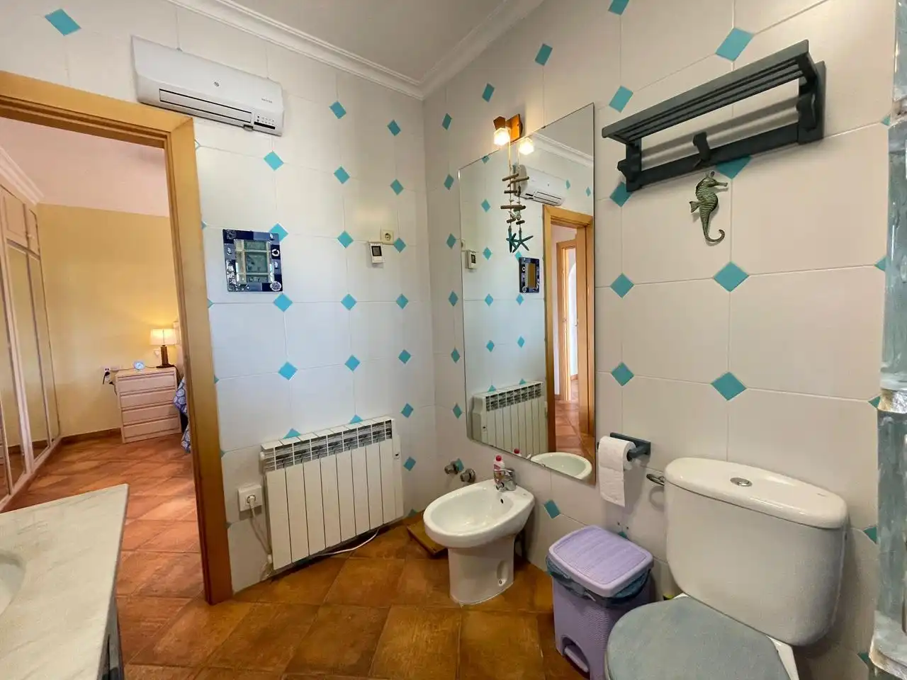 Bathroom of Houses for sale in La Manga del Mar Menor  with Air Conditioner, Heating and Private garden
