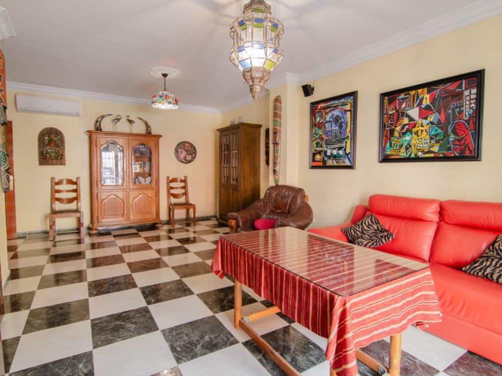 Sala de estar de Casa o chalet en venta en La Rinconada