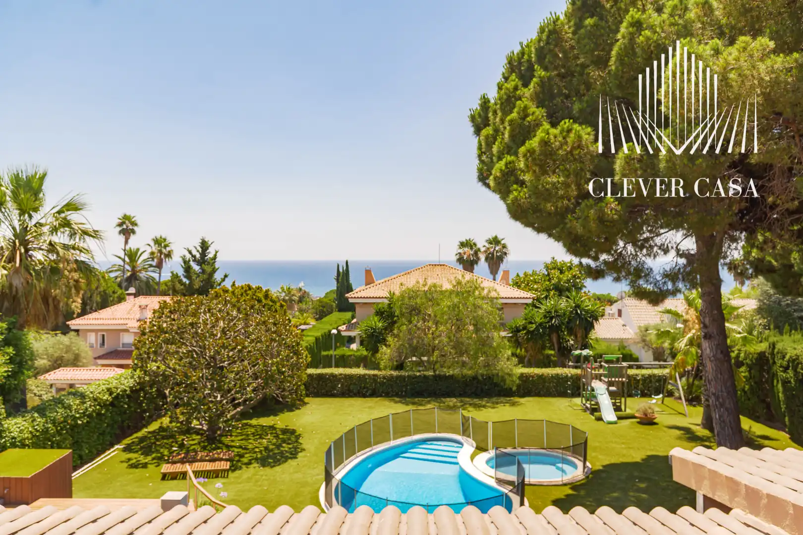 Villa avec piscine à vendre à Alella