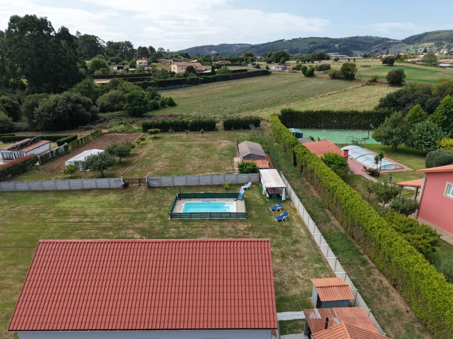 Piscina de Casa o chalet en venta en Narón con Calefacción, Jardín privado y Terraza
