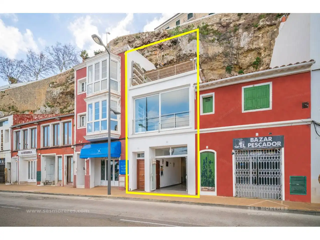 Vista exterior de Casa o chalet en venta en Maó - Mahón con Aire acondicionado, Calefacción y Terraza