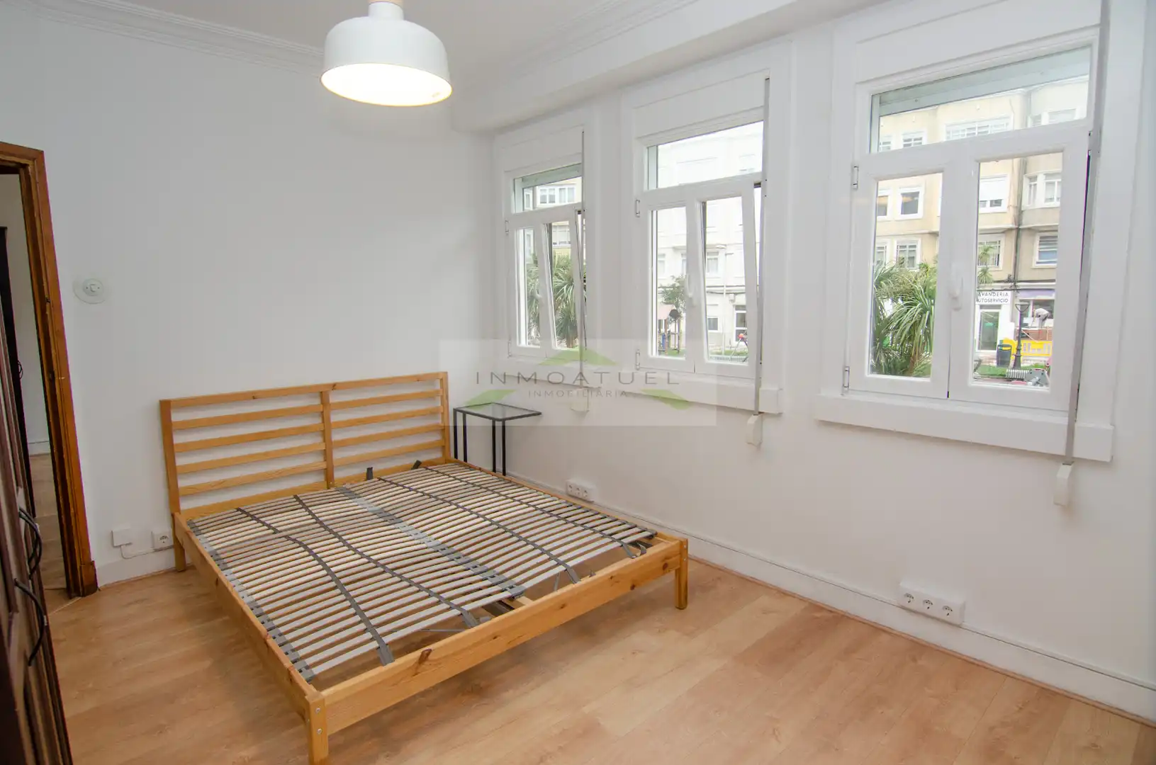 Bedroom of Flat for rent in A Coruña Capital   with Furnished, Oven and Washing machine
