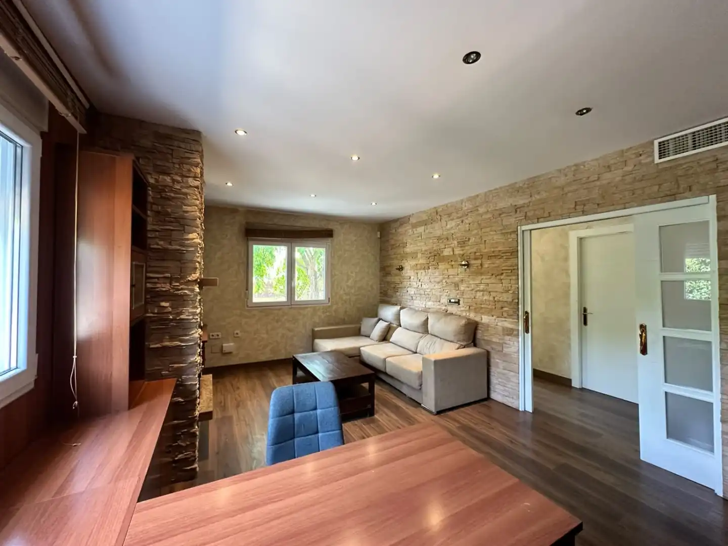 Sala d'estar de Casa o xalet de lloguer en Molina de Segura amb Aire condicionat, Jardí privat i Terrassa