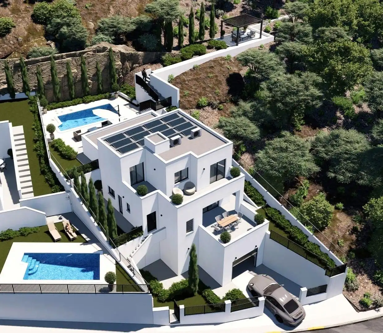 Exterior view of Houses for sale in Calafell  with Air Conditioner, Heating and Terrace