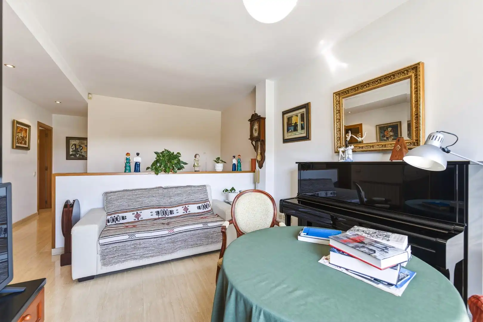 Wohnzimmer von Maisonette zum Verkauf in Lloret de Mar mit Heizung, Terrasse und Abstellraum