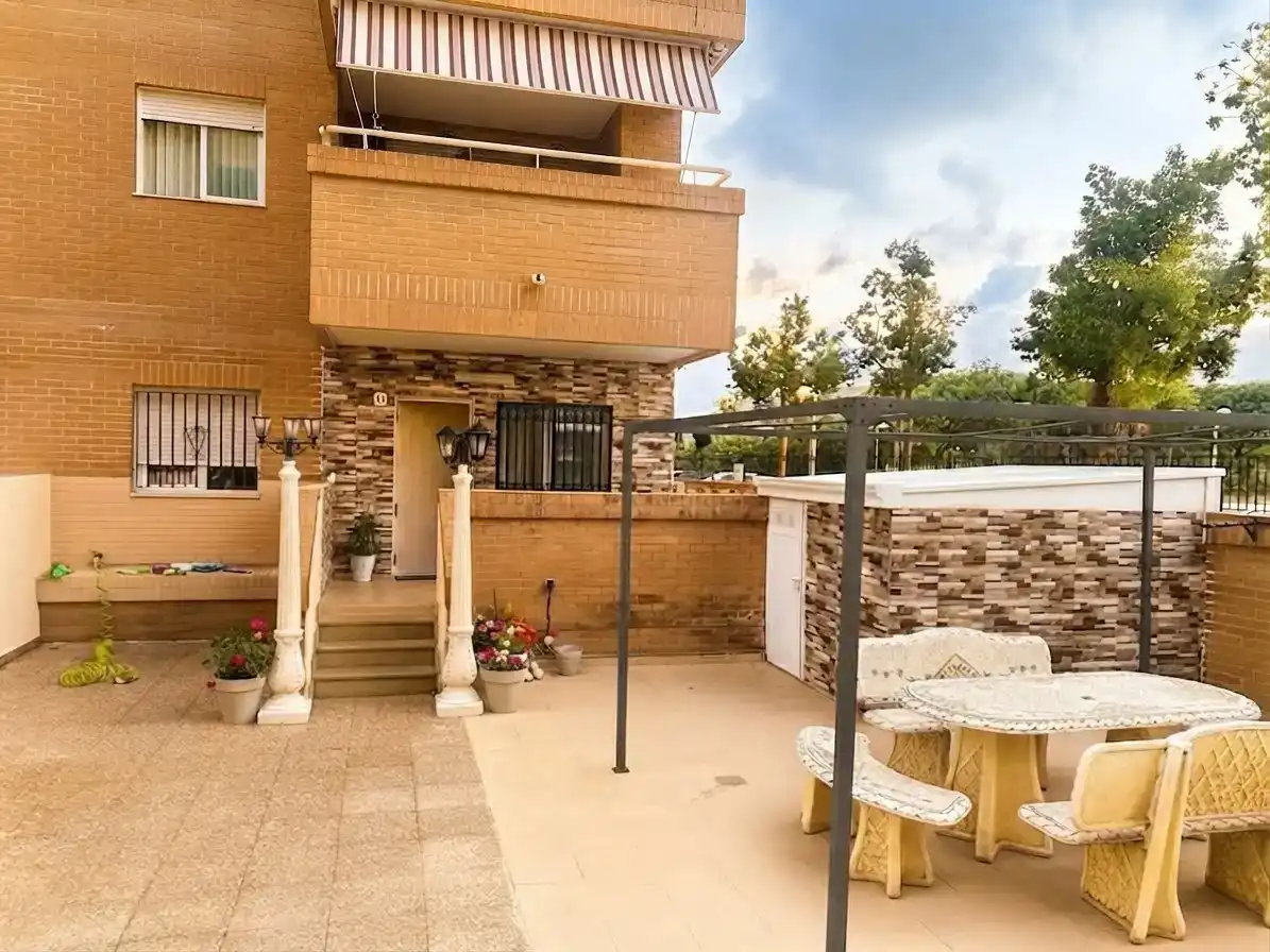 Terrassa de Apartament de lloguer en Oropesa del Mar / Orpesa amb Aire condicionat, Piscina i Balcó