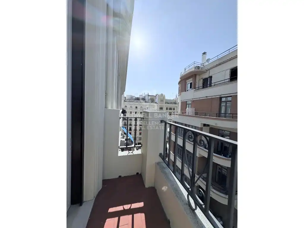 Terraza de Piso de alquiler en Valencia con Aire acondicionado, Amueblado y Horno