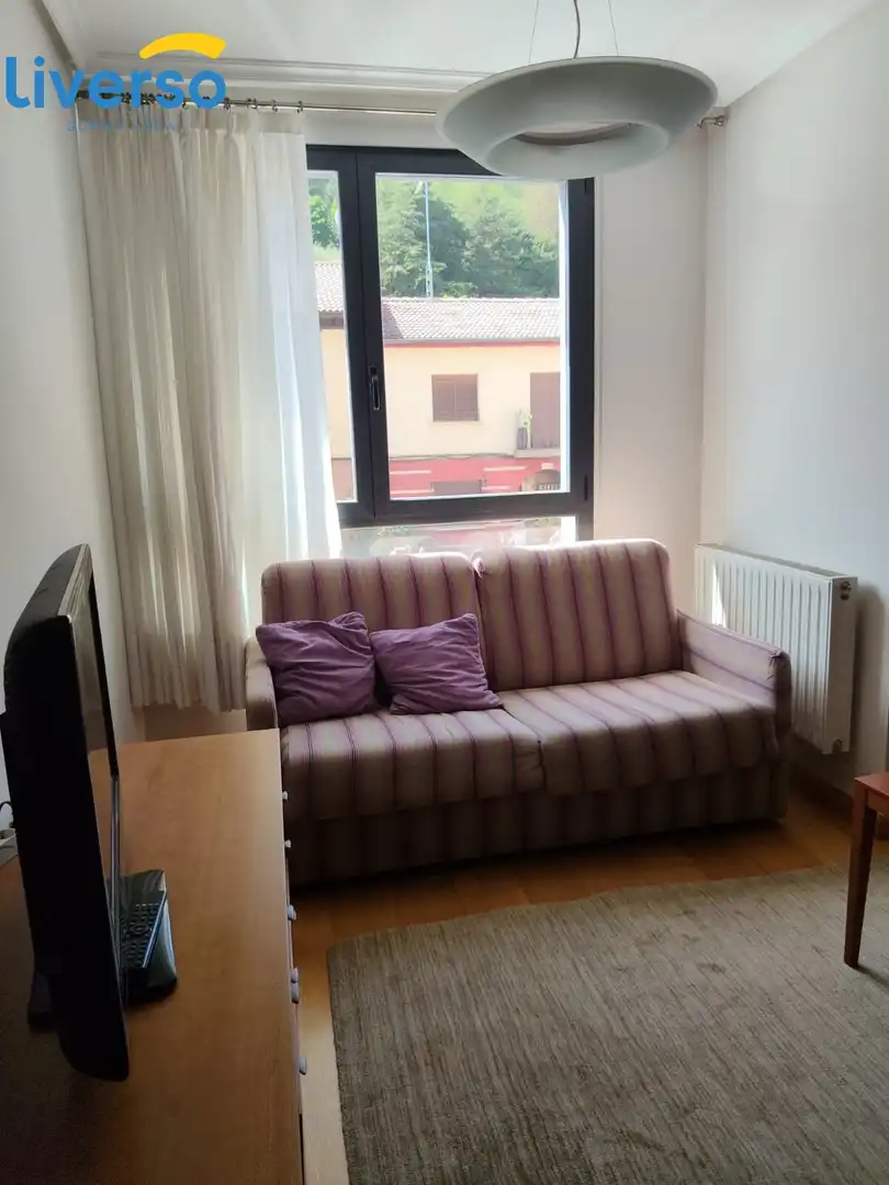 Living room of Flat for sale in Burgos  with Furnished