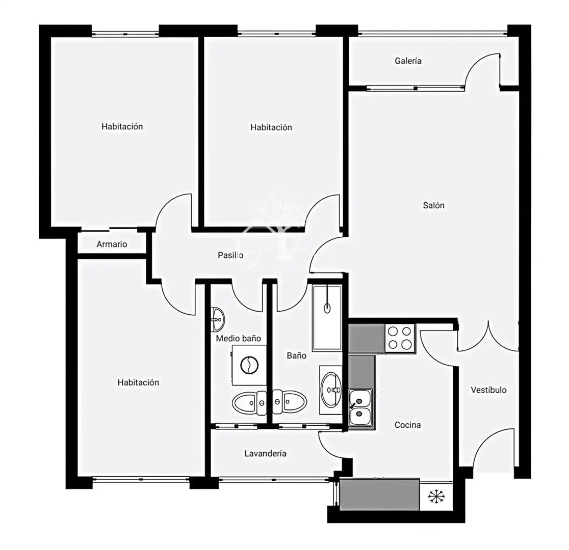 Appartamento con terrazza in vendita a Alexandre Boveda, imagen 31