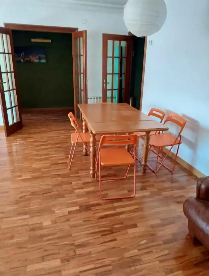 Dining room of Flat for rent in Murcia  with Air Conditioner, Private garden and Parquet flooring