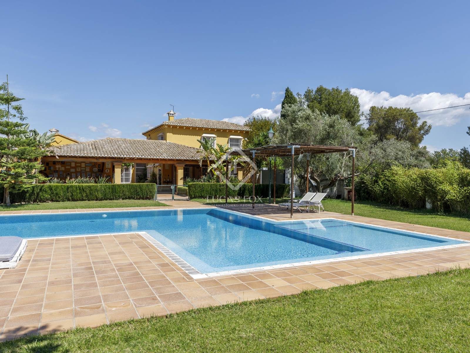 Jardín de Finca rústica en venta en Rocafort con Aire acondicionado, Jardín privado y Terraza