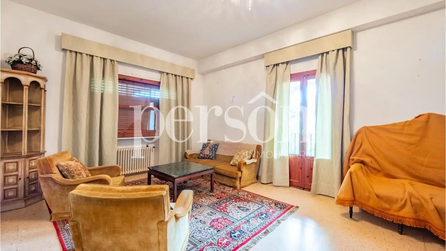 Sala d'estar de Finca rústica en venda en Canals amb Aire condicionat, Calefacció i Jardí privat
