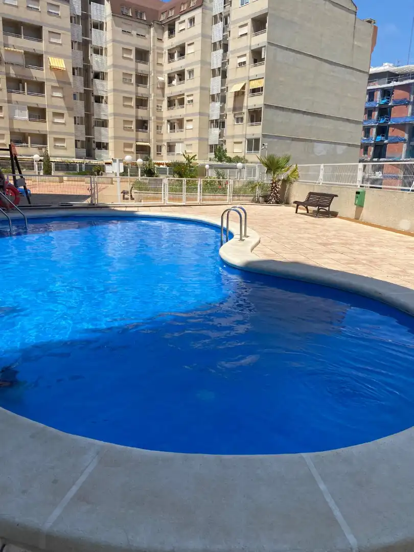Piscina de Pis de lloguer en Valencia amb Aire condicionat, Calefacció i Jardí privat