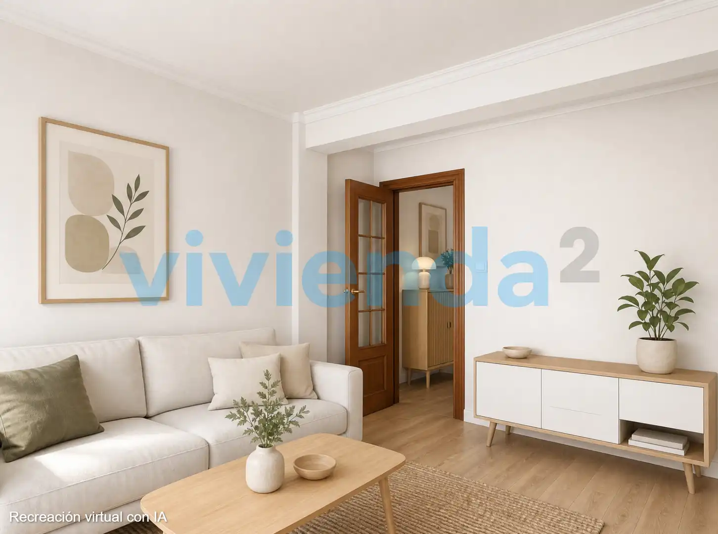 Sala d'estar de Pis en venda en Madrid amb Aire condicionat