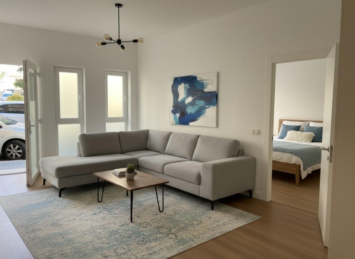Sala de estar de Estudio en venta en Petrer con Aire acondicionado