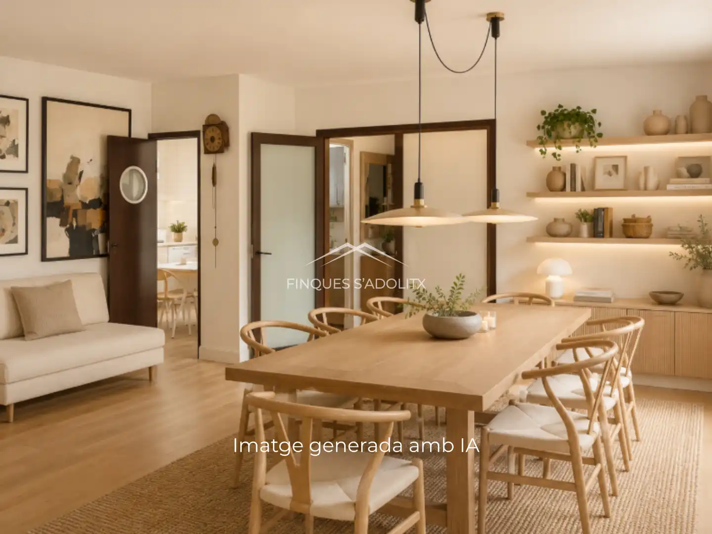 Menjador de Casa o xalet en venda en Santa Cristina d'Aro amb Calefacció, Jardí privat i Parquet