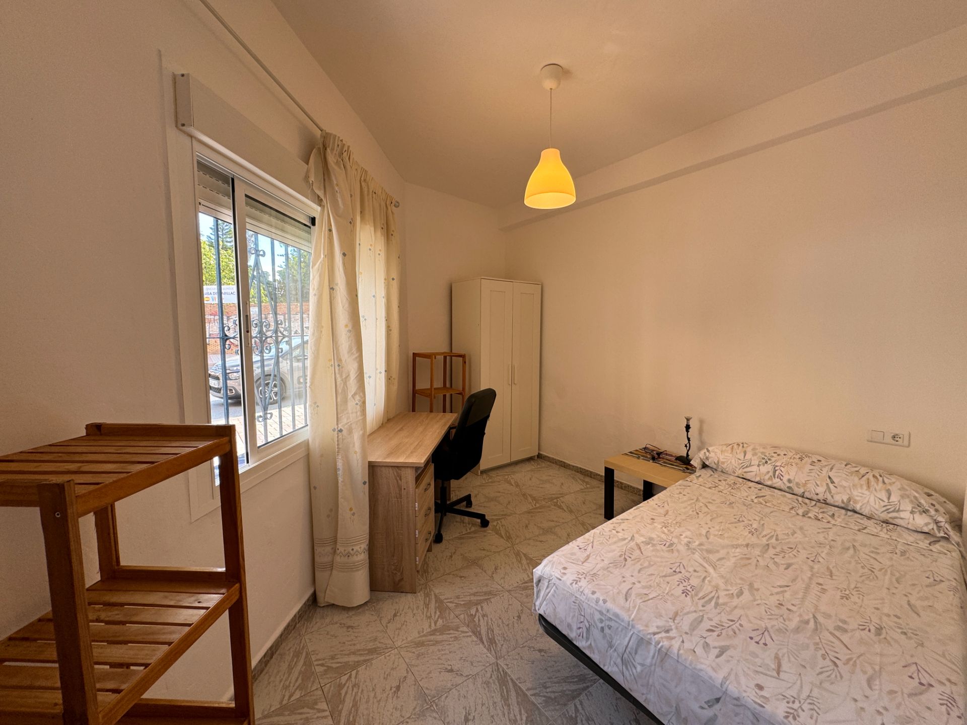 Bedroom of Flat to share in Málaga Capital  with Furnished and Alarm