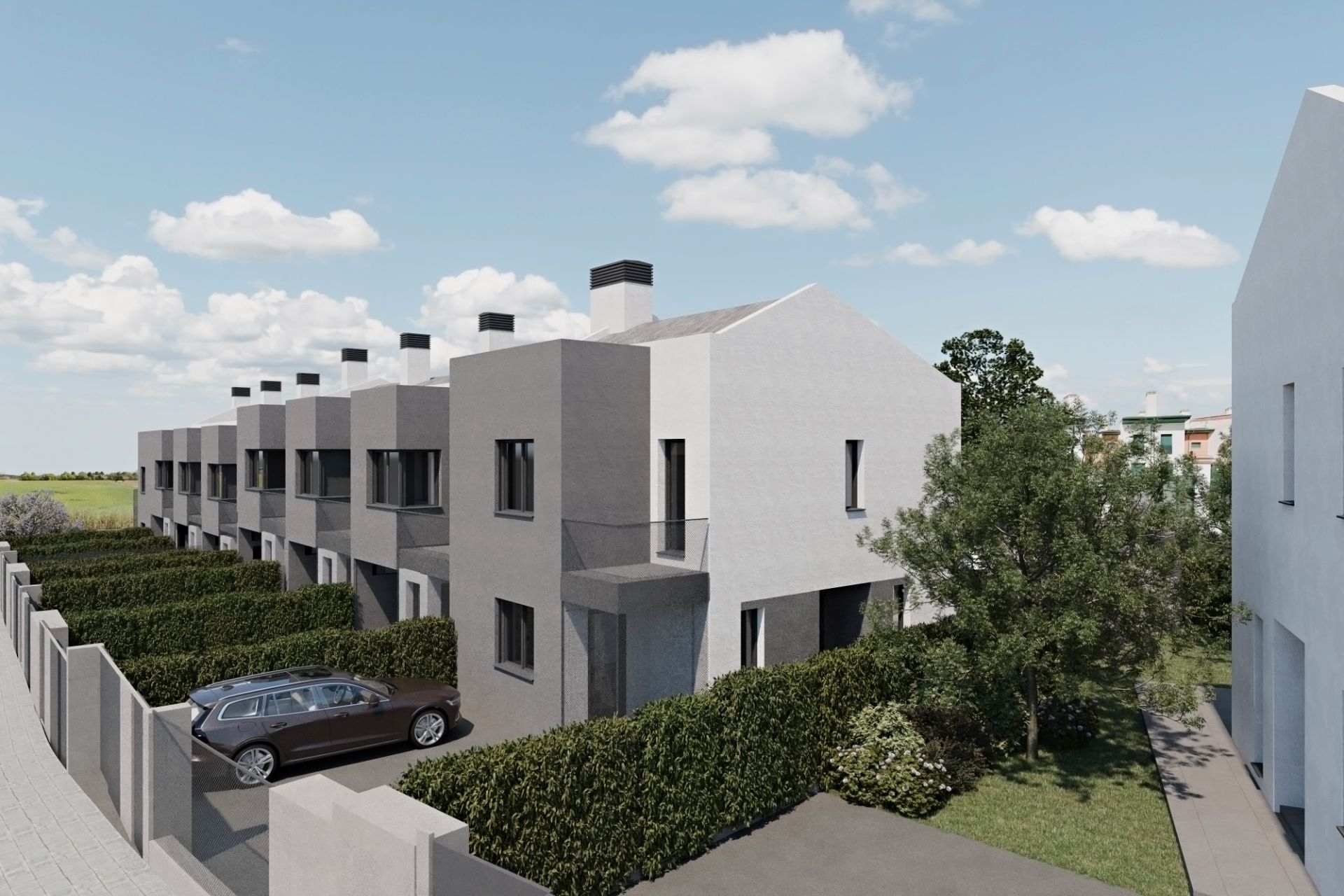 Vista exterior de Casa o chalet en venta en Villalbilla con Calefacción, Jardín privado y Terraza