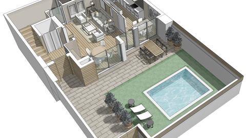 Foto 5 de vivienda de obra nueva en Piso de alquiler en Carrer del Poble Amazic, 67, Can Gambús, Barcelona