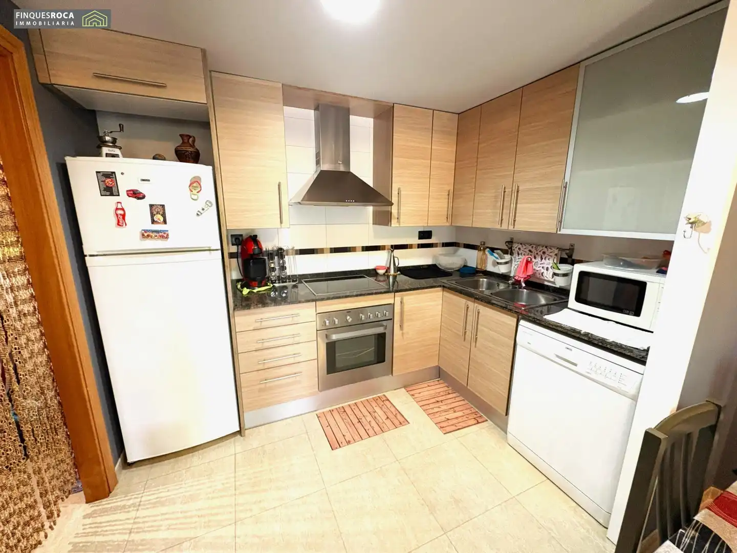 Cuina de Apartament en venda en La Ràpita amb Aire condicionat, Calefacció i Jardí privat