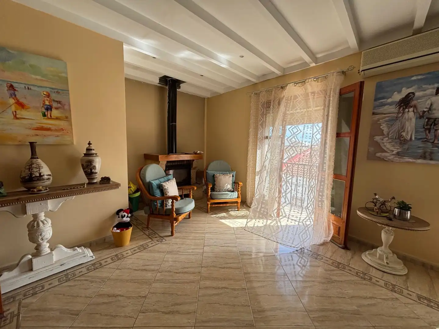Sala de estar de Piso en venta en Pilas con Aire acondicionado, Terraza y Balcón