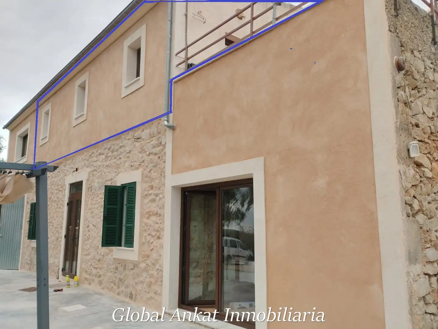 Vista exterior de Apartamento de alquiler en Felanitx con Aire acondicionado, Terraza y Amueblado