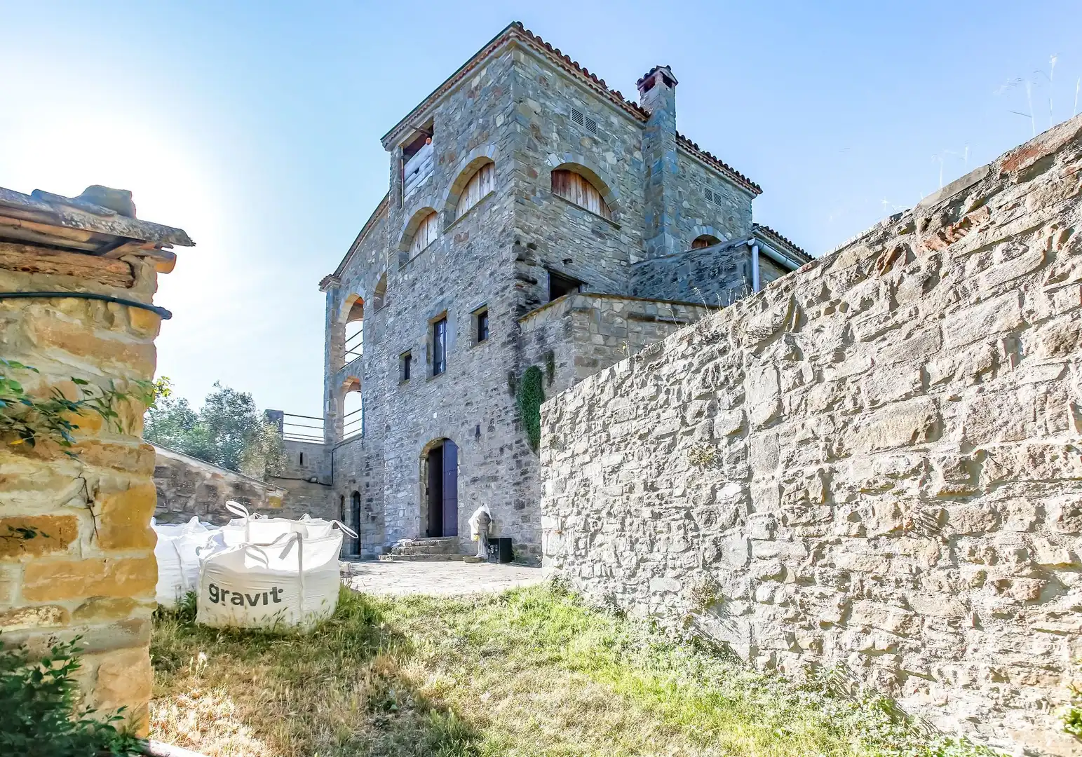 Außenansicht von Country house zum Verkauf in Sant Vicenç de Castellet mit Heizung, Privatgarten und Terrasse