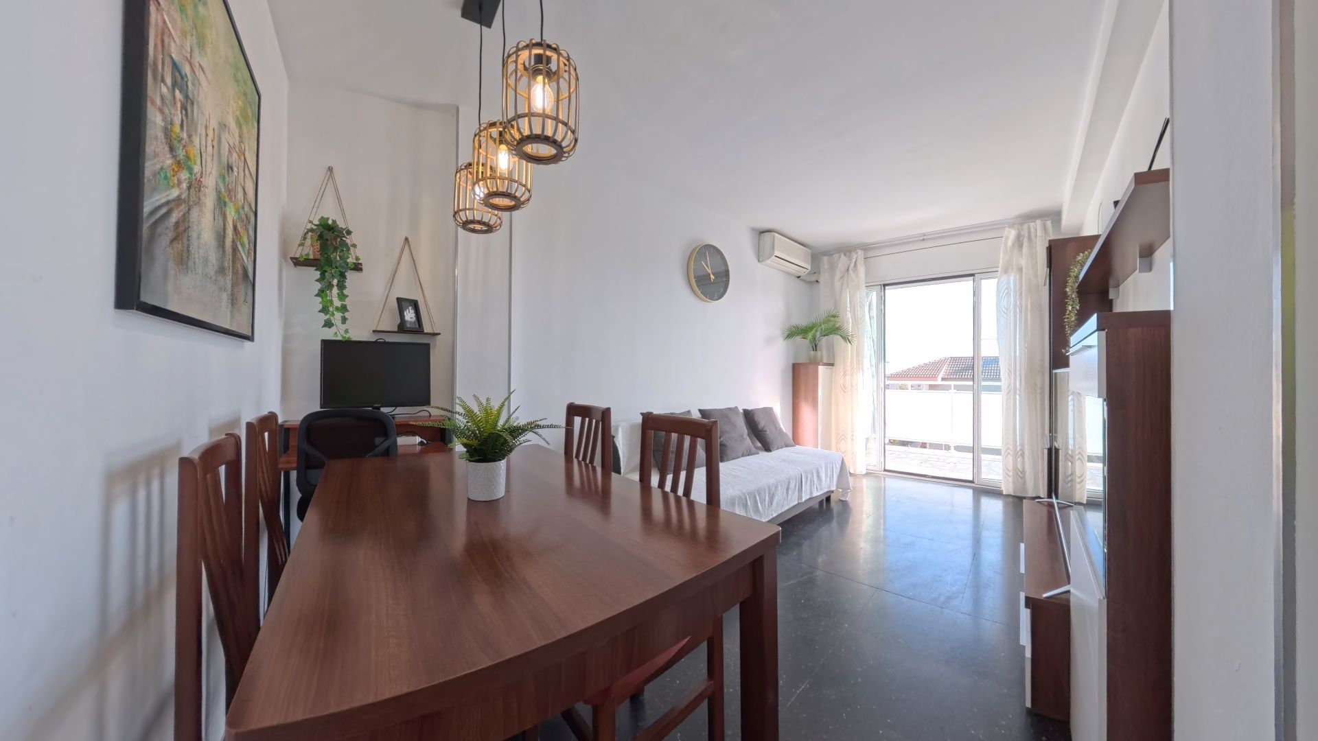 Dining room of Flat for sale in Cunit  with Air Conditioner, Terrace and Balcony
