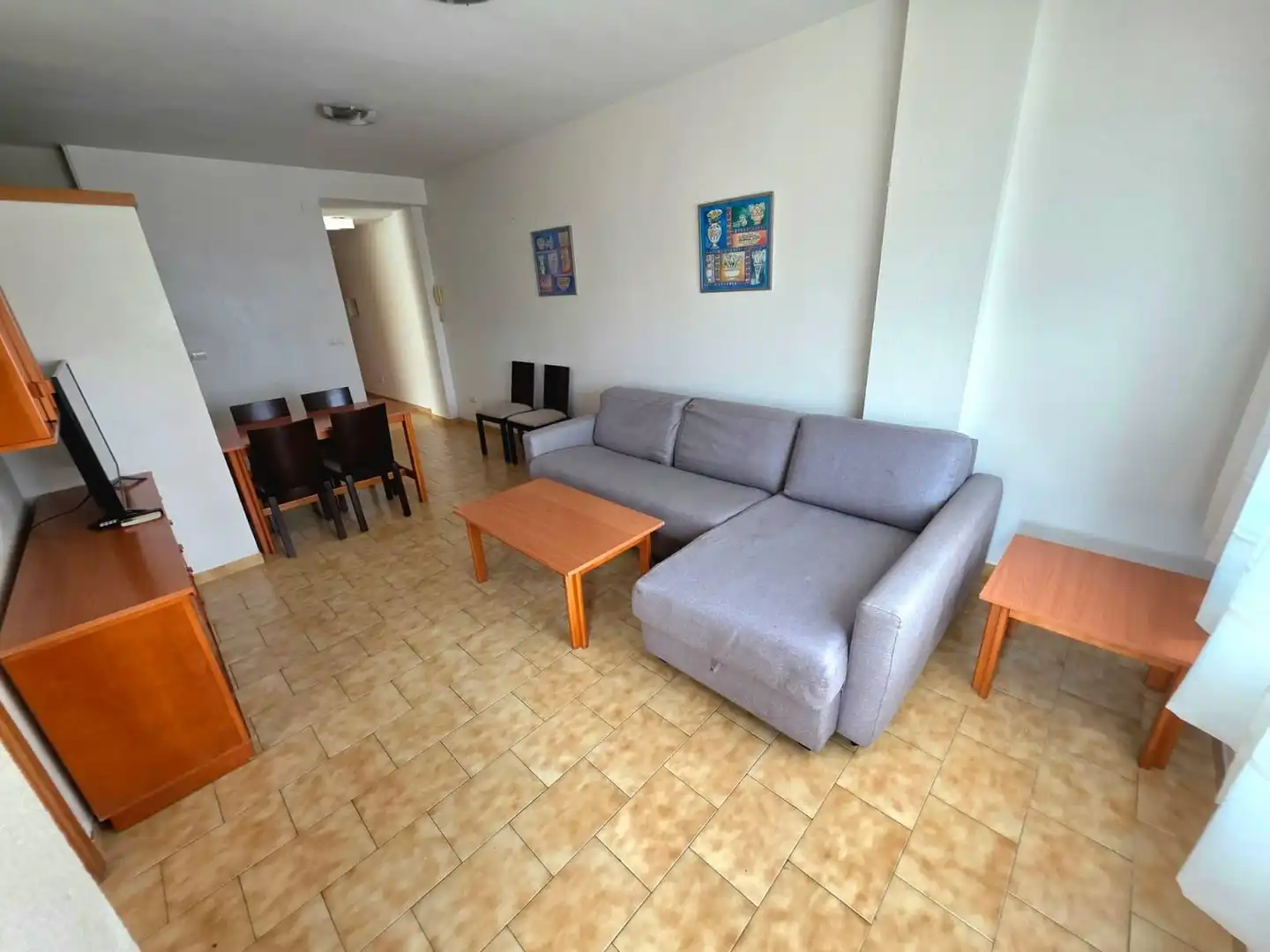 Living room of Apartments for sale in Benicasim / Benicàssim  with Air Conditioner, Terrace and Storage room