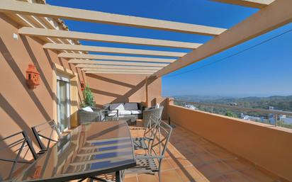 Terrasse von Dachboden zum verkauf in Ojén mit Klimaanlage, Terrasse und Abstellraum