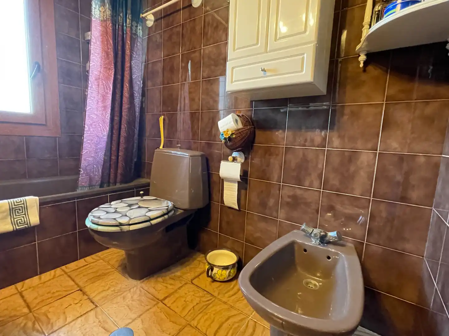 Baño de Casa o chalet en venta en Gijón  con Calefacción, Jardín privado y Terraza