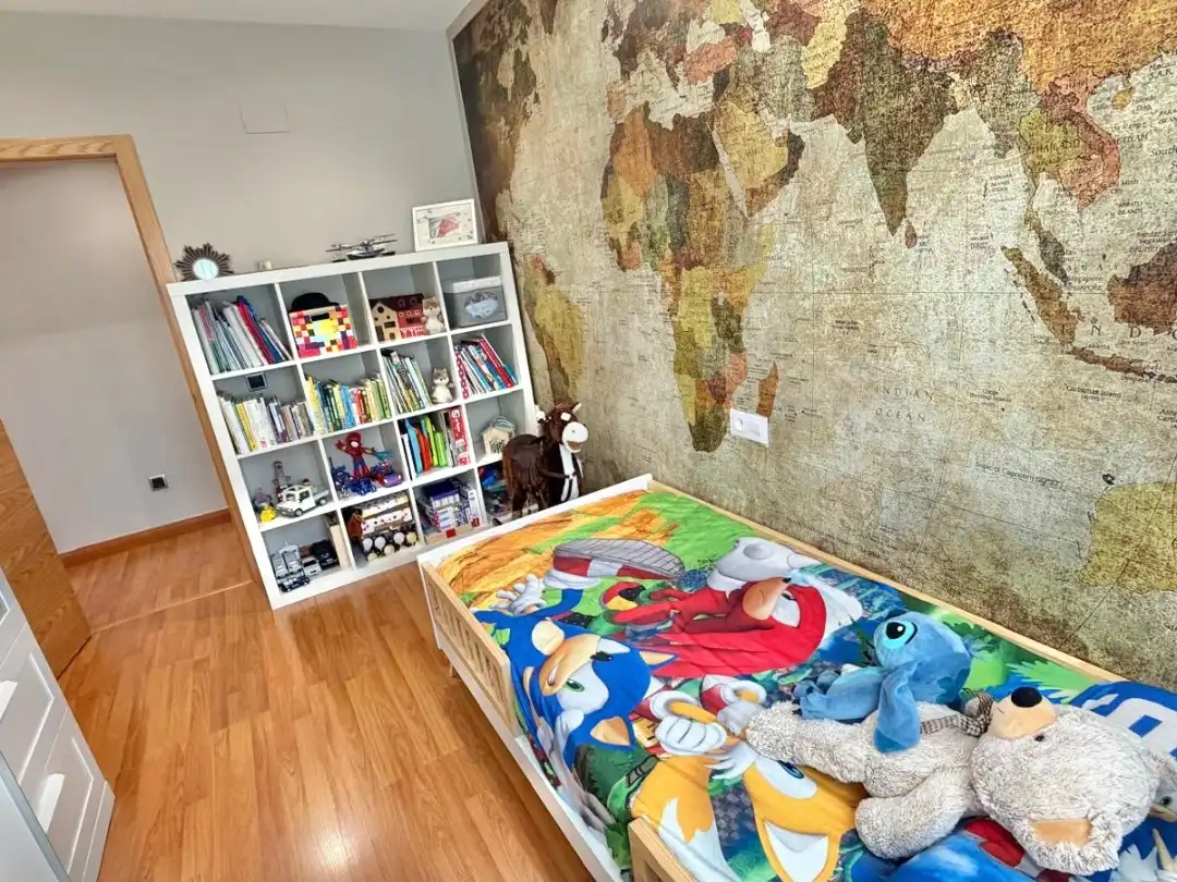 Bedroom of Flat for sale in Plasencia  with Air Conditioner, Terrace and Balcony