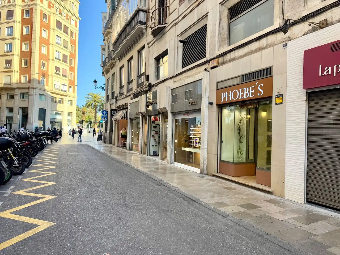 Vista exterior de Local de lloguer en Málaga