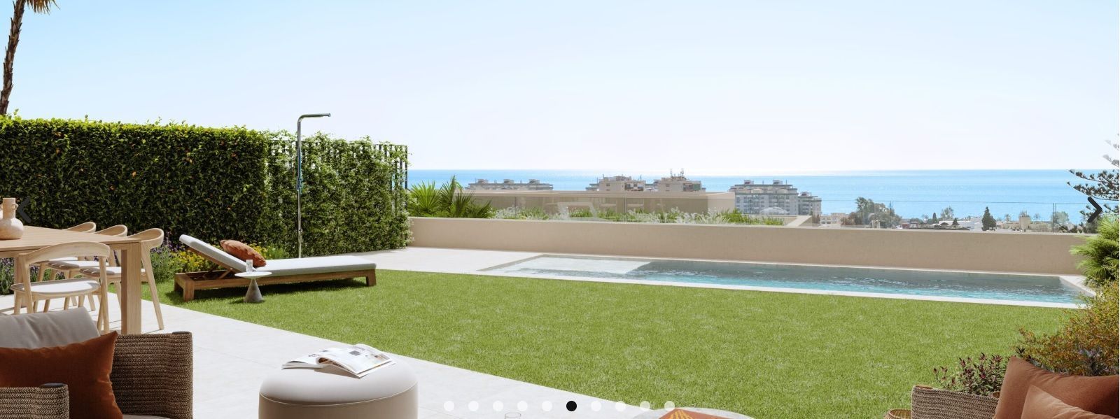 Terrassa de Casa o xalet en venda en Málaga Capital amb Aire condicionat, Calefacció i Jardí privat