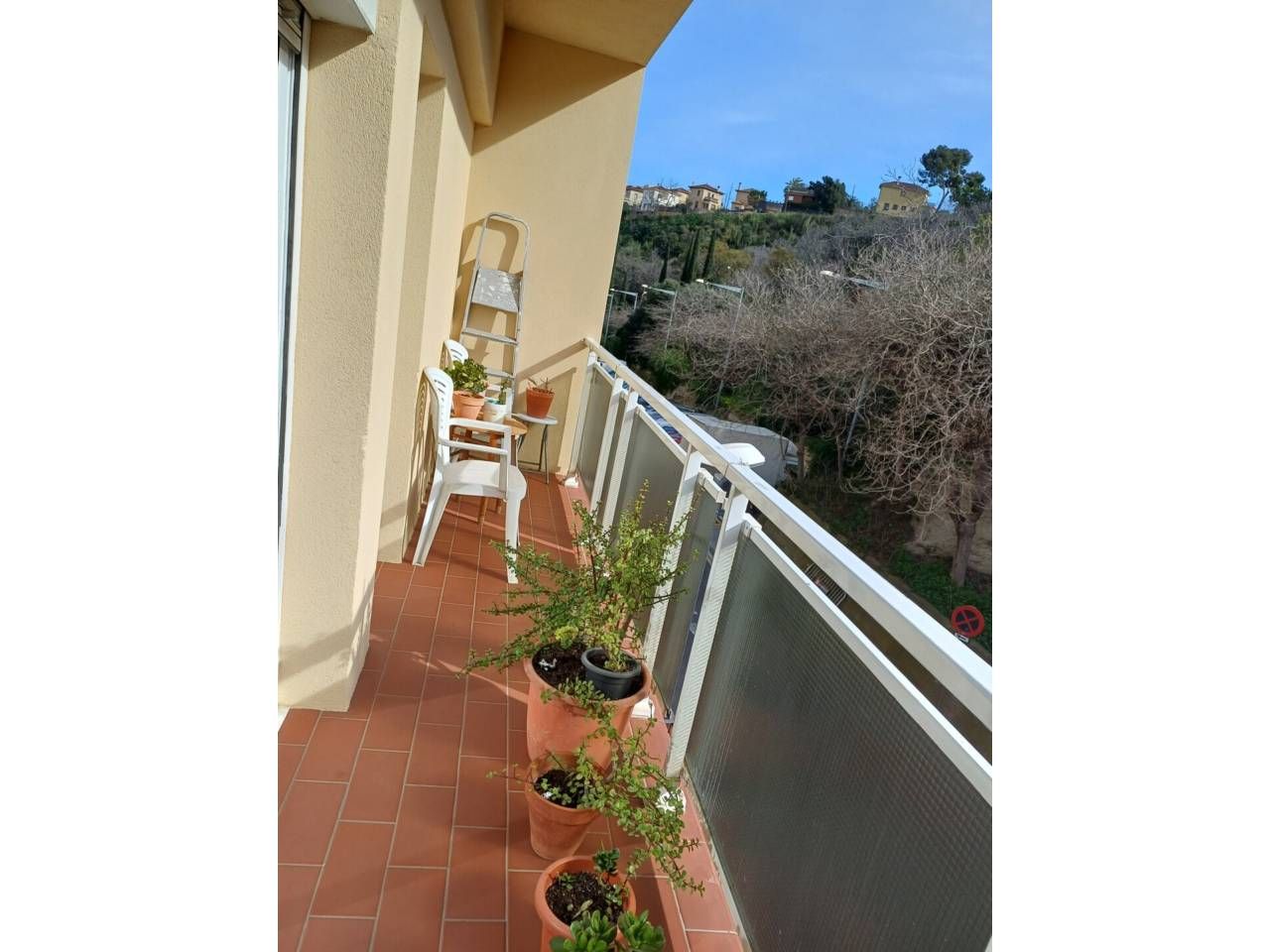 Balcony of Flat for sale in  Barcelona Capital  with Air Conditioner, Heating and Parquet flooring