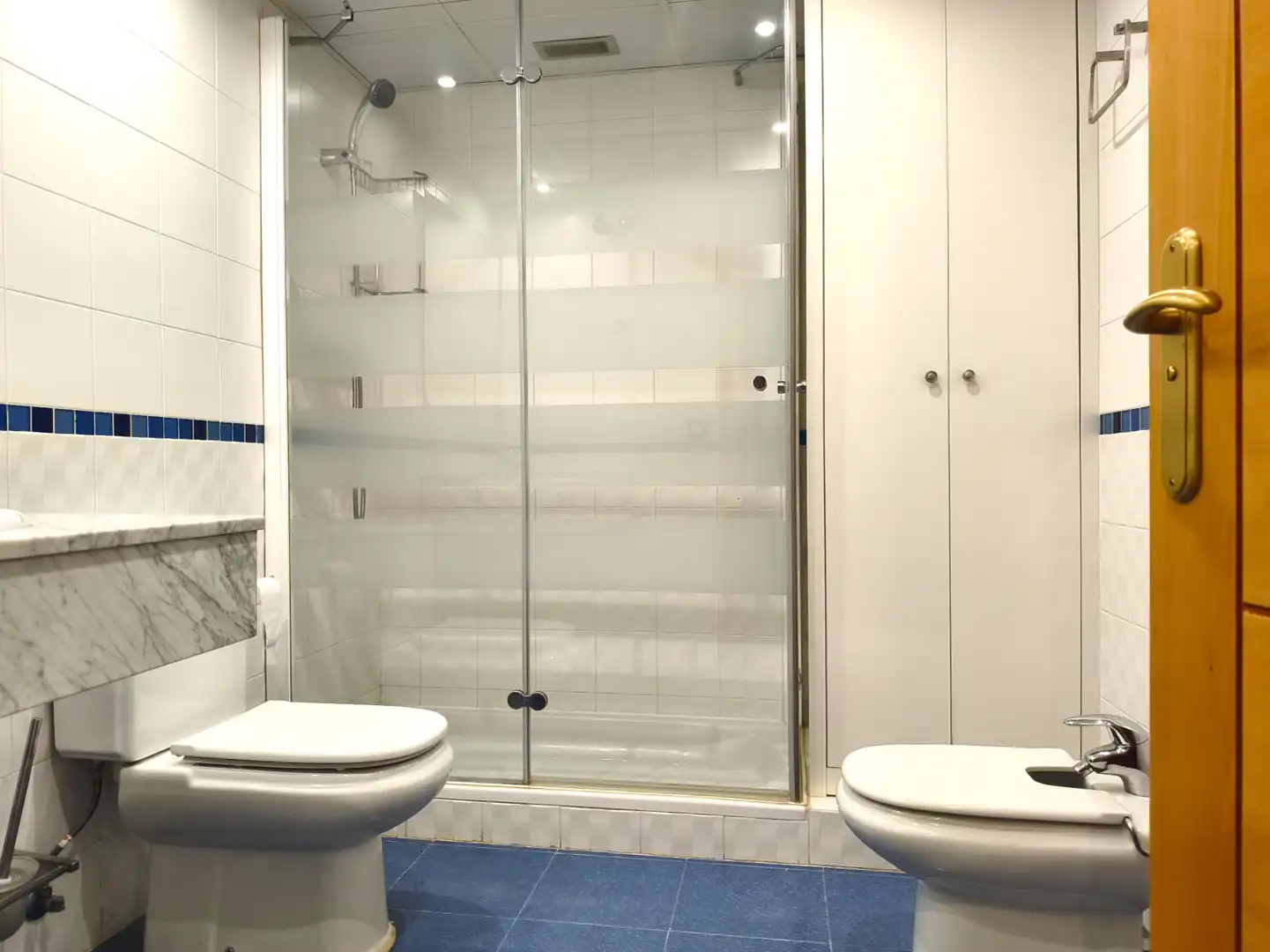 Baño de Casa o chalet en venta en Zaragoza con Aire acondicionado, Jardín privado y Parquet