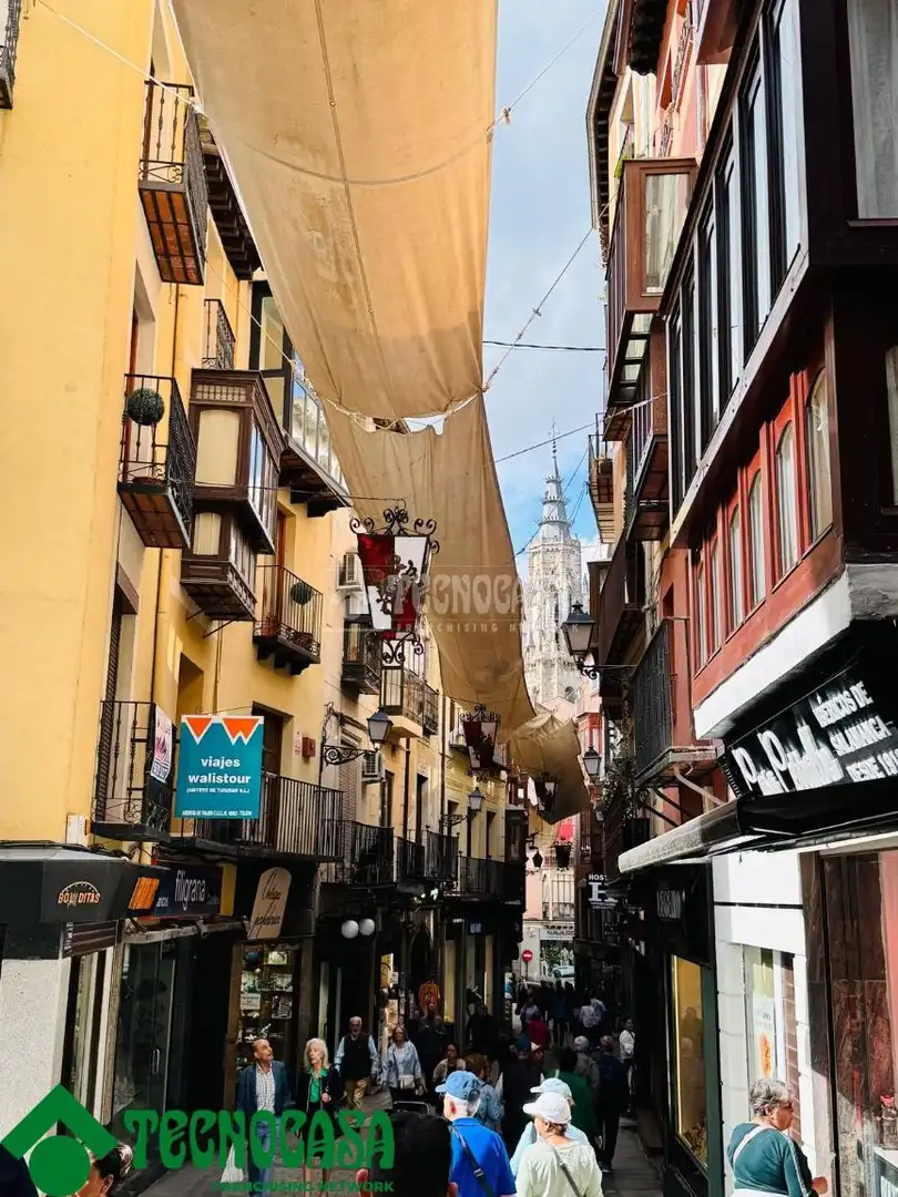 Exterior view of Flat for sale in Toledo  with Air Conditioner, Heating and Balcony