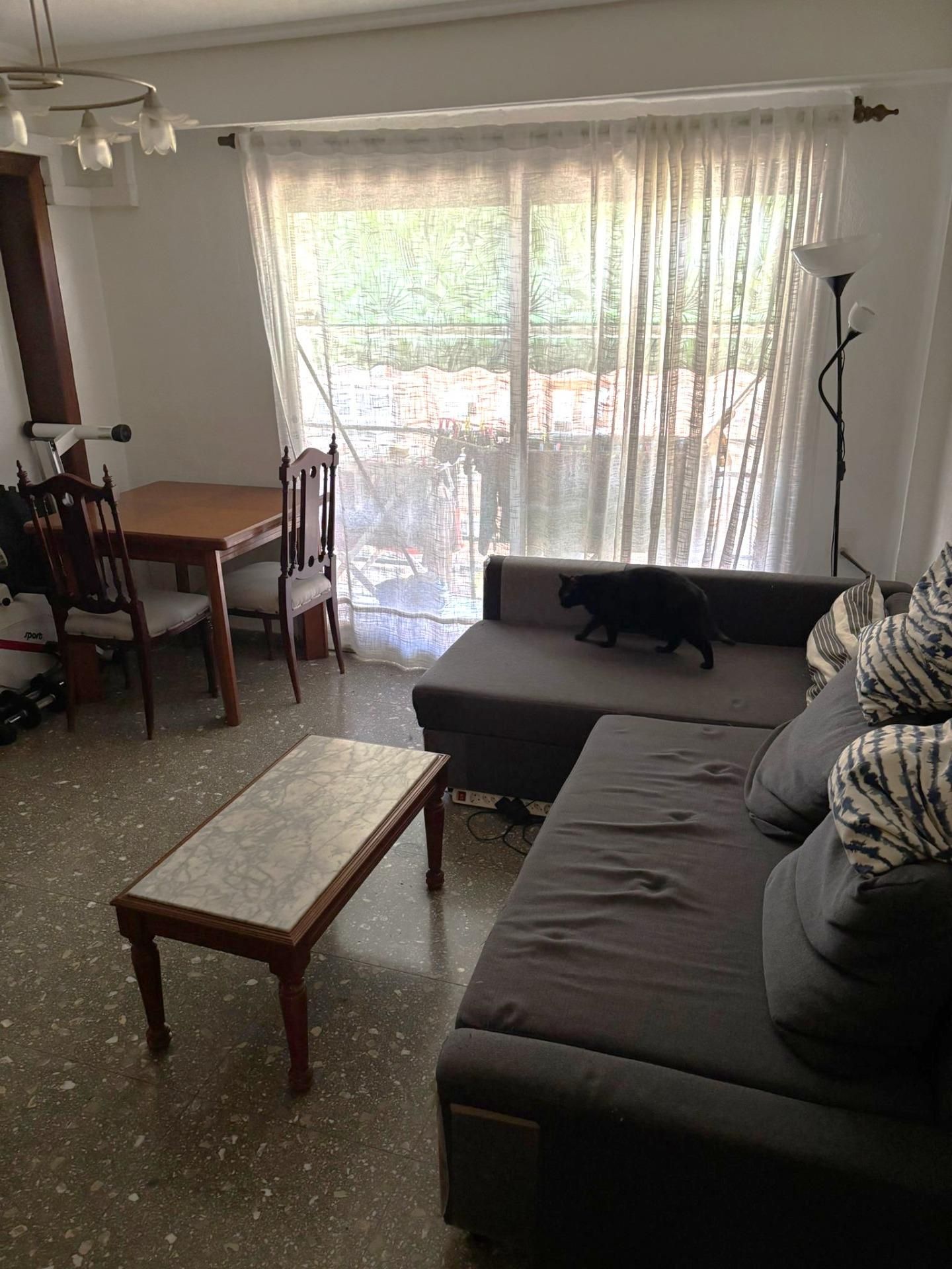 Sala d'estar de Pis de lloguer en  Valencia Capital
