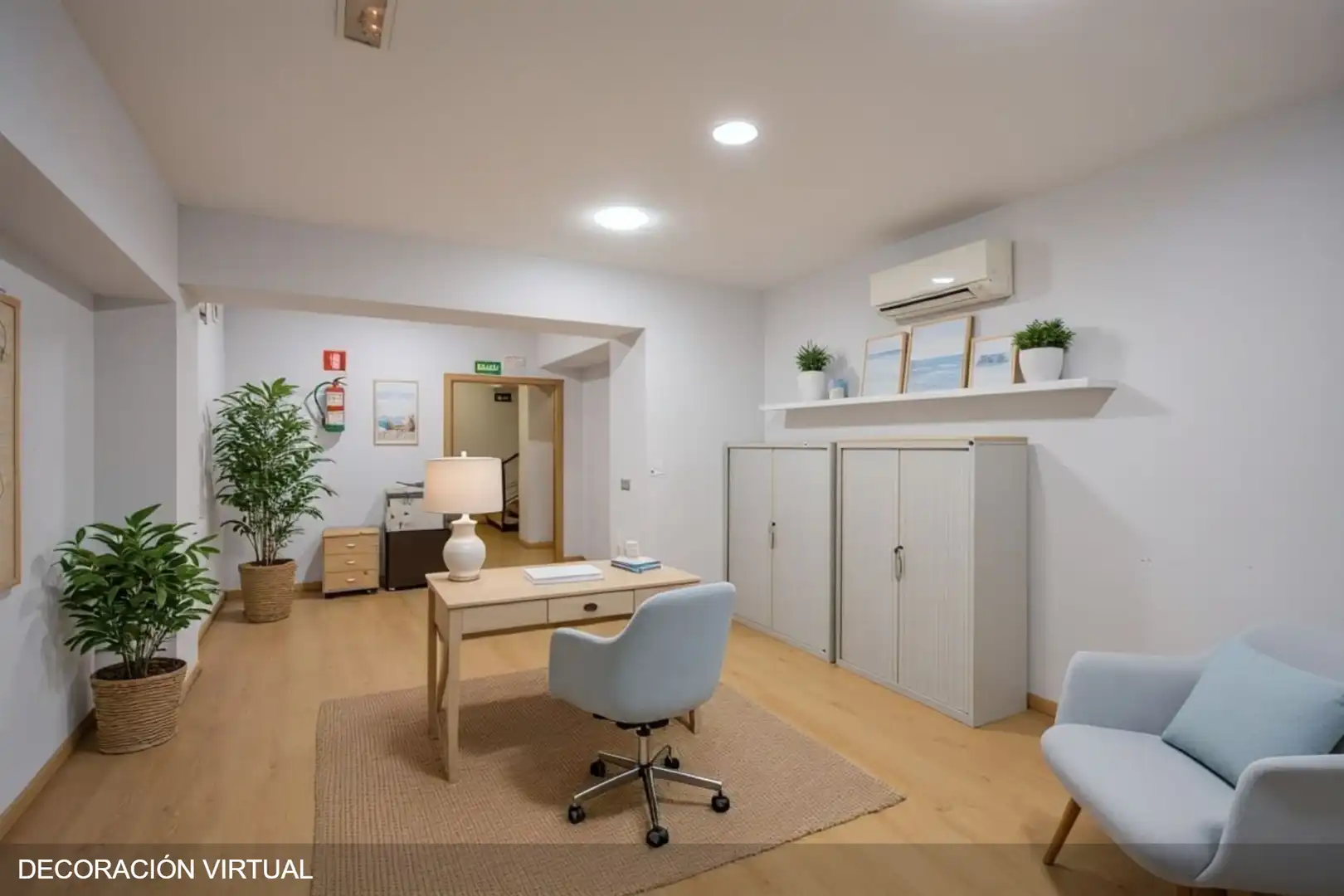 Bedroom of Office for sale in Madrid  with Air Conditioner