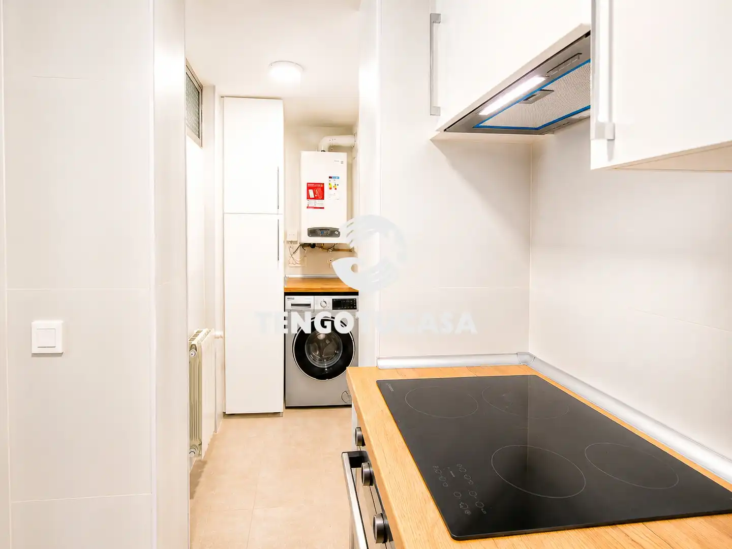 Kitchen of Flat for sale in Madrid  with Air Conditioner, Heating and Furnished