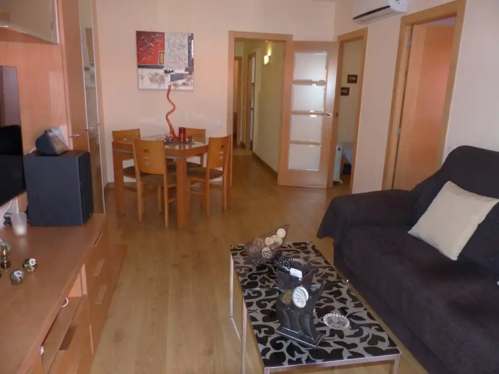 Sala d'estar de Pis en venda en Canet de Mar amb Aire condicionat i Balcó
