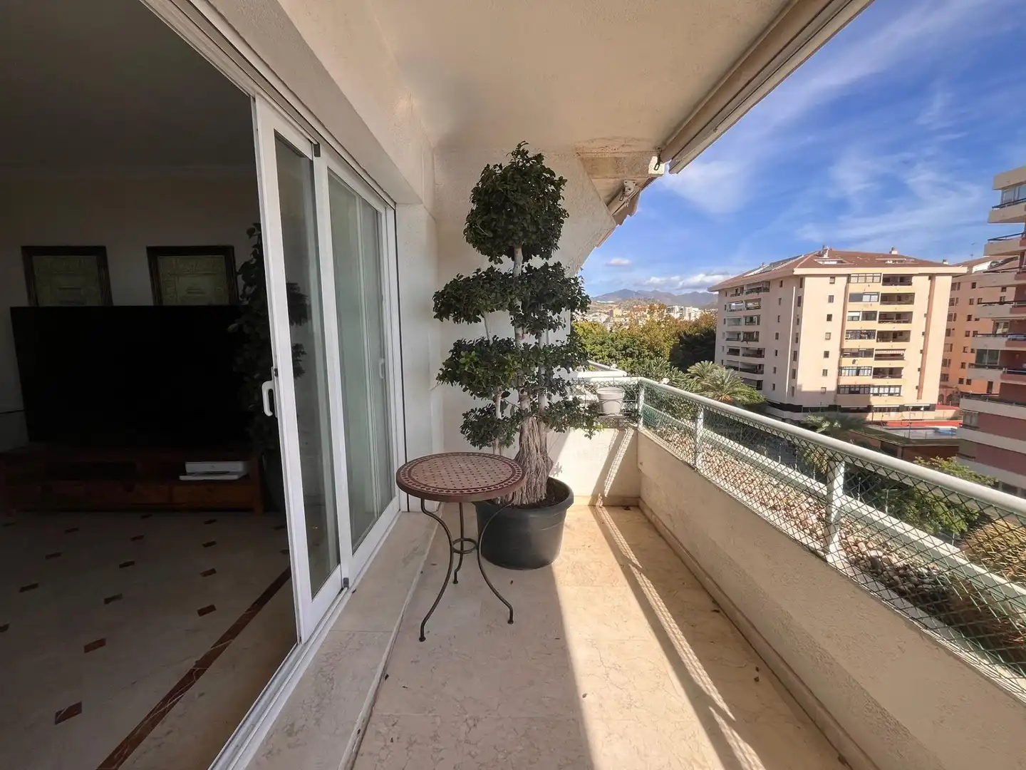 Terrasse von Wohnungen zur Miete in Marbella mit Klimaanlage, Heizung und Terrasse