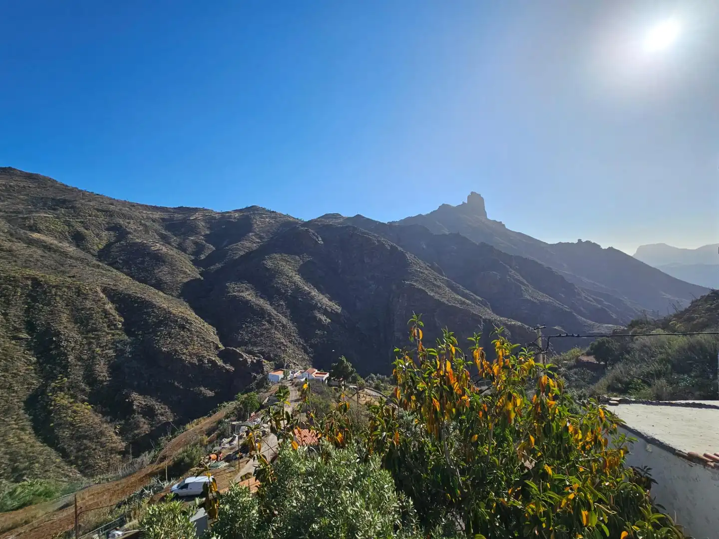 Vista exterior de Finca rústica en venta en Tejeda