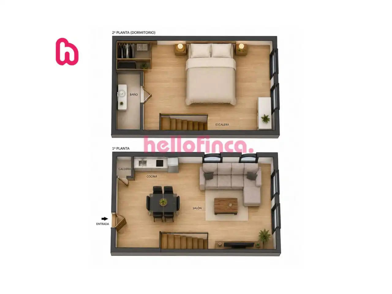 Piso en venta en Berga con Calefacción, Parquet y Amueblado