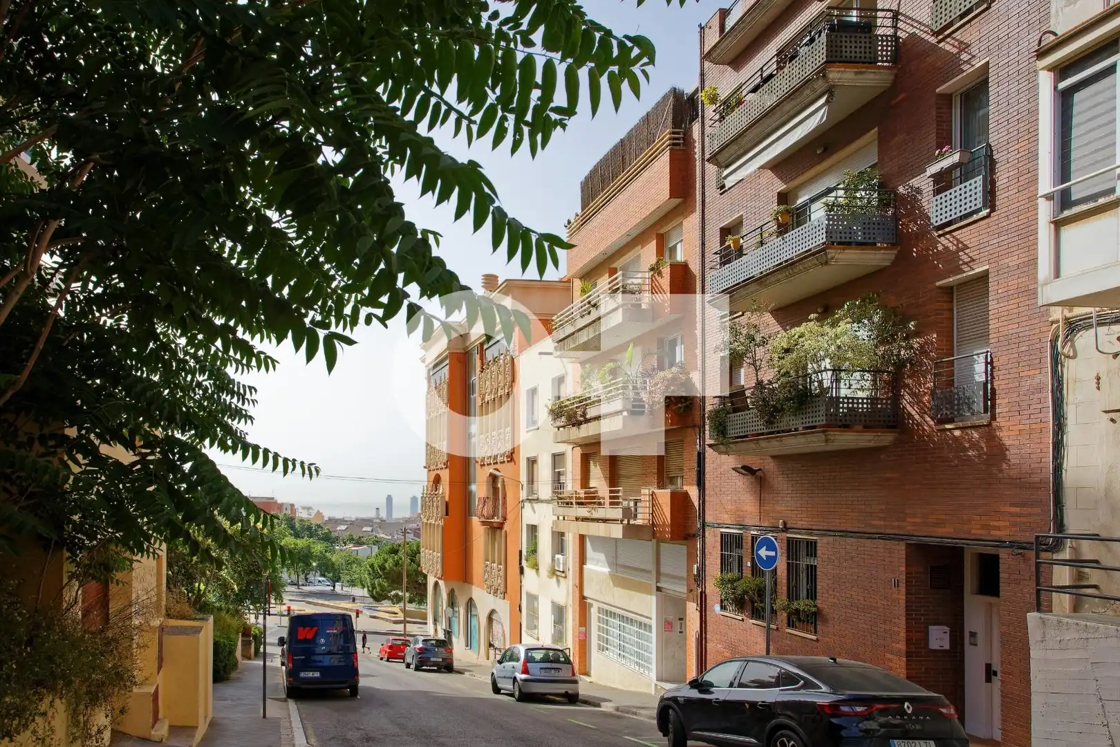 Exterior view of Duplexes for sale in Barcelona  with Heating, Parquet flooring and Terrace
