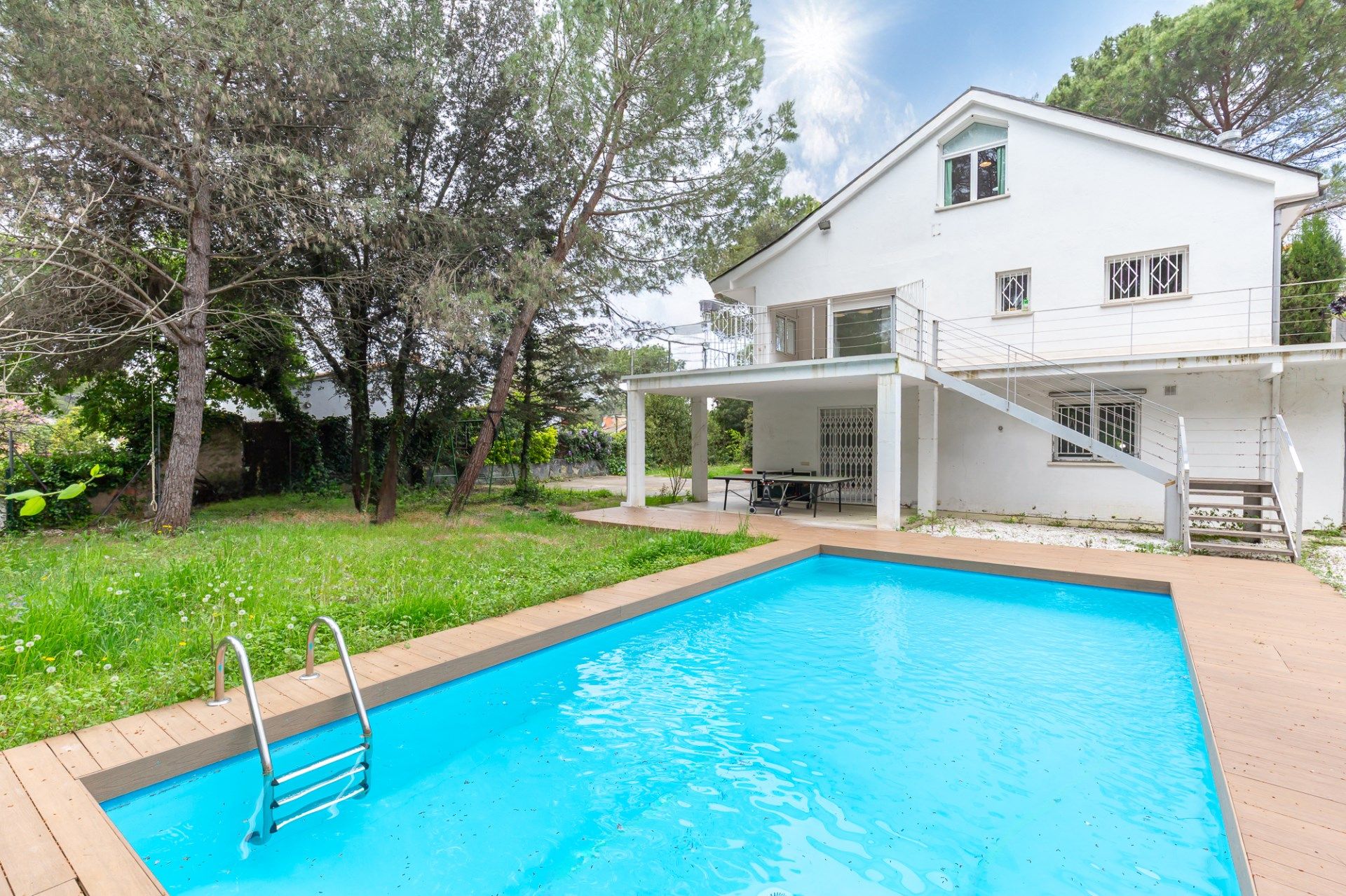 Jardí de Casa o xalet en venda en Sant Cugat del Vallès amb Calefacció, Terrassa i Traster